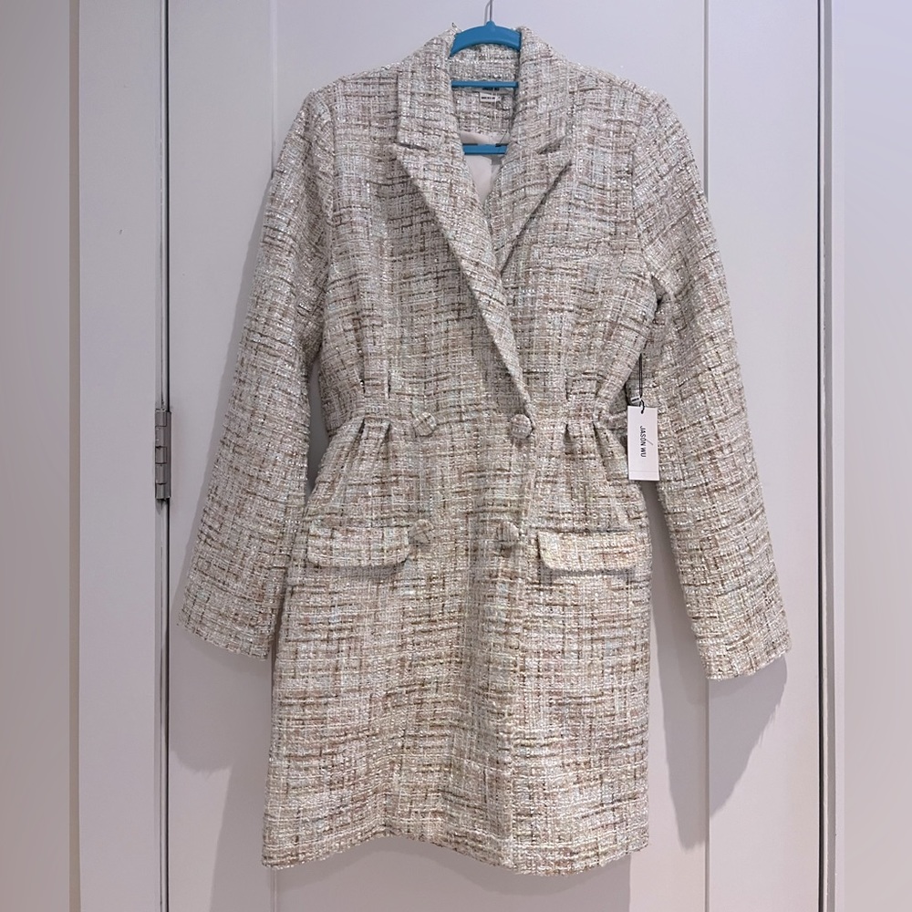 Jason Wu tweed blazer dress NWT